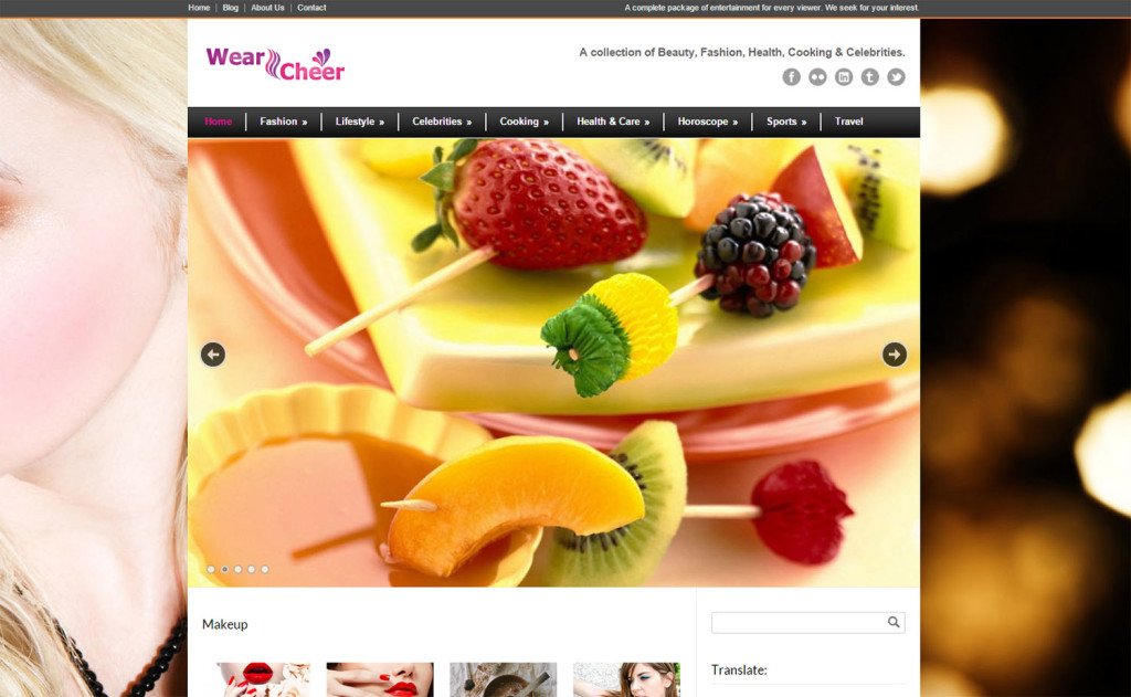 Responsive Website Wear and Cheer