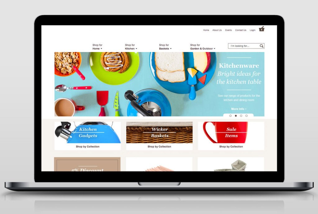 eCommerce Designed Website